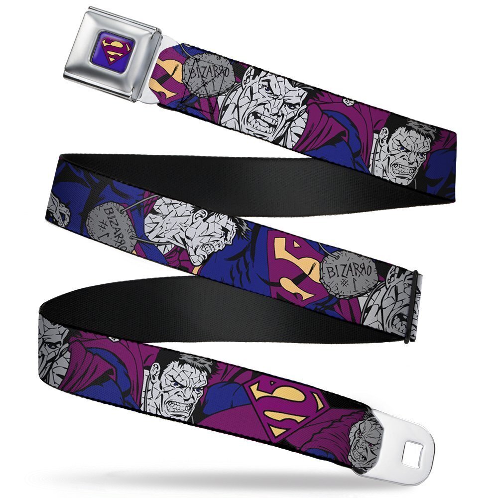 2458 Seatbelt Belt Bizarro Superman Regular